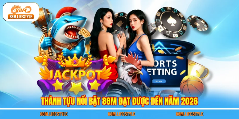 Thành tựu nổi bật 88M đạt được đến năm 2026